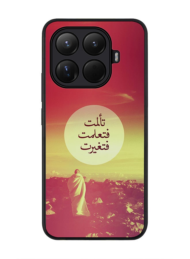 For Xiaomi 15T Pro Case,Slim fit Camera Protection, Shockproof Thin Phone cover  - I Suffered, I Learned, I Changed